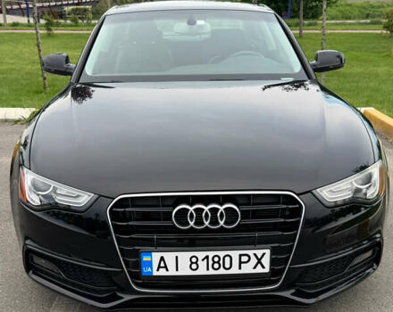 Черный Ауди А5, объемом двигателя 2 л и пробегом 150 тыс. км за 14500 $, фото 1 на Automoto.ua