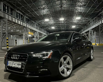 Черный Ауди А5, объемом двигателя 2 л и пробегом 150 тыс. км за 15200 $, фото 1 на Automoto.ua