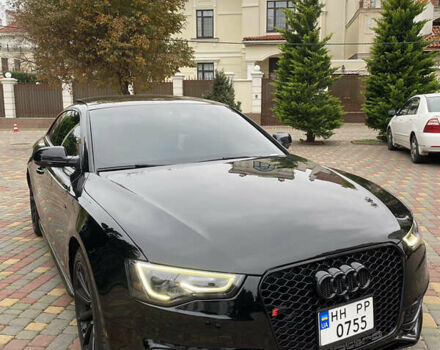 Черный Ауди А5, объемом двигателя 1.98 л и пробегом 162 тыс. км за 13999 $, фото 2 на Automoto.ua