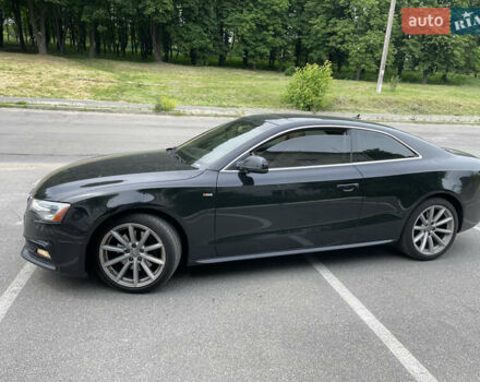 Черный Ауди А5, объемом двигателя 1.98 л и пробегом 134 тыс. км за 15000 $, фото 1 на Automoto.ua