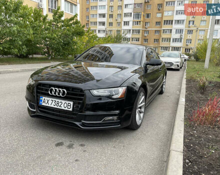 Черный Ауди А5, объемом двигателя 1.98 л и пробегом 122 тыс. км за 15000 $, фото 1 на Automoto.ua