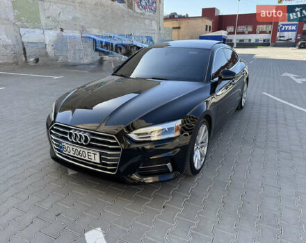 Черный Ауди А5, объемом двигателя 1.98 л и пробегом 173 тыс. км за 21990 $, фото 1 на Automoto.ua
