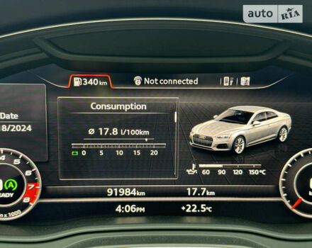 Чорний Ауді A5, об'ємом двигуна 2 л та пробігом 90 тис. км за 30000 $, фото 17 на Automoto.ua