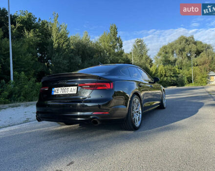 Ауди А5 2017 в Днепре (Днепропетровске) на Automoto.ua Черный Ауди А5, объемом двигателя 2 л и пробегом 125 тыс. км за 27999 $, фото 7 на Automoto.ua