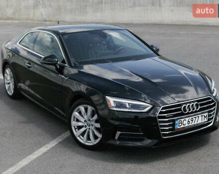 Черный Ауди А5, объемом двигателя 1.98 л и пробегом 87 тыс. км за 22900 $, фото 1 на Automoto.ua
