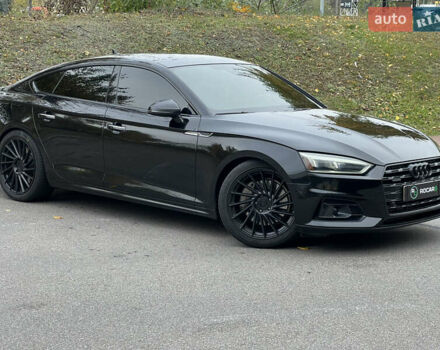 Черный Ауди А5, объемом двигателя 1.98 л и пробегом 240 тыс. км за 23000 $, фото 2 на Automoto.ua