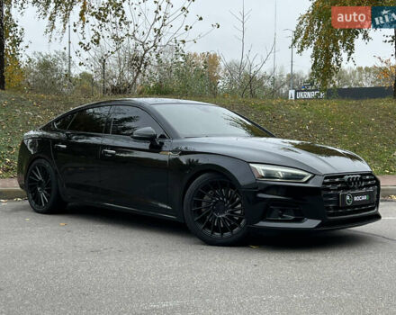 Черный Ауди А5, объемом двигателя 1.98 л и пробегом 240 тыс. км за 23000 $, фото 1 на Automoto.ua