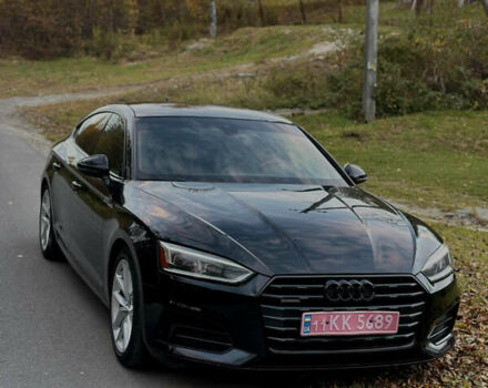 Черный Ауди А5, объемом двигателя 2 л и пробегом 170 тыс. км за 24000 $, фото 1 на Automoto.ua