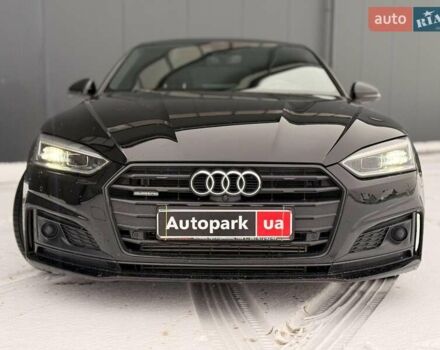 Чорний Ауді A5, об'ємом двигуна 2 л та пробігом 80 тис. км за 25890 $, фото 1 на Automoto.ua