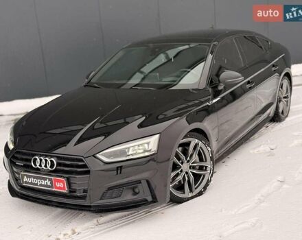 Чорний Ауді A5, об'ємом двигуна 2 л та пробігом 80 тис. км за 25890 $, фото 3 на Automoto.ua