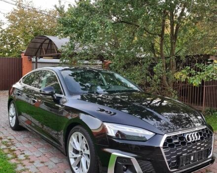Черный Ауди А5, объемом двигателя 2 л и пробегом 55 тыс. км за 11000 $, фото 1 на Automoto.ua