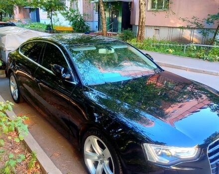 Черный Ауди А5, объемом двигателя 1.8 л и пробегом 128 тыс. км за 15500 $, фото 2 на Automoto.ua