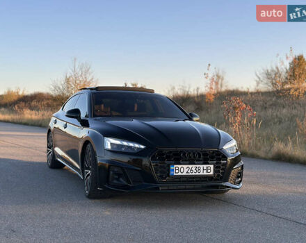 Ауди А5 2020 в Тернополе на Automoto.ua Черный Ауди А5, объемом двигателя 1.98 л и пробегом 53 тыс. км за 29555 $, фото 4 на Automoto.ua