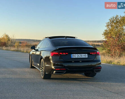 Ауди А5 2020 в Тернополе на Automoto.ua Черный Ауди А5, объемом двигателя 1.98 л и пробегом 53 тыс. км за 29555 $, фото 10 на Automoto.ua
