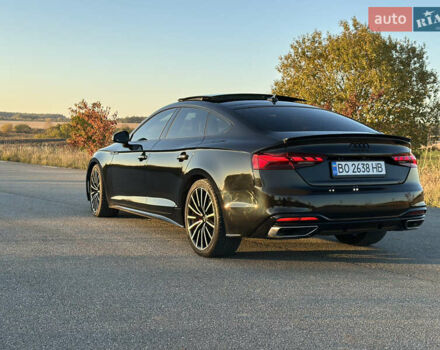 Ауди А5 2020 в Тернополе на Automoto.ua Черный Ауди А5, объемом двигателя 1.98 л и пробегом 53 тыс. км за 29555 $, фото 9 на Automoto.ua
