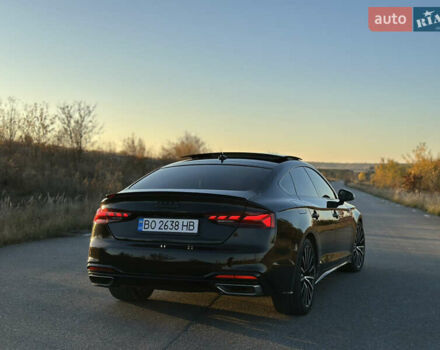 Ауди А5 2020 в Тернополе на Automoto.ua Черный Ауди А5, объемом двигателя 1.98 л и пробегом 53 тыс. км за 29555 $, фото 12 на Automoto.ua