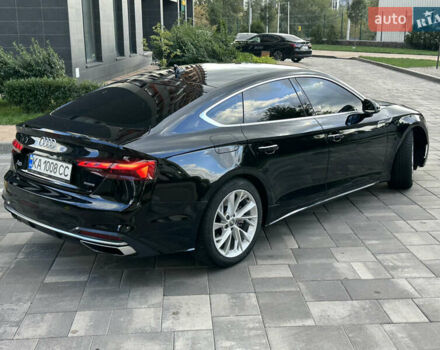 Ауді A5 2020 у Києві на Automoto.ua Чорний Ауді A5, об'ємом двигуна 1.98 л та пробігом 84 тис. км за 28300 $, фото 9 на Automoto.ua