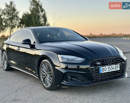 Черный Ауди А5, объемом двигателя 1.98 л и пробегом 114 тыс. км за 26500 $, фото 1 на Automoto.ua