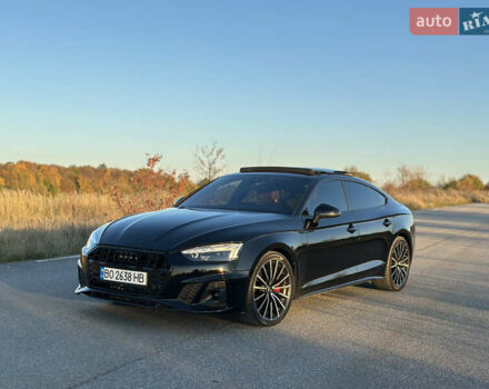 Ауди А5 2020 в Тернополе на Automoto.ua Черный Ауди А5, объемом двигателя 1.98 л и пробегом 53 тыс. км за 29555 $, фото 1 на Automoto.ua