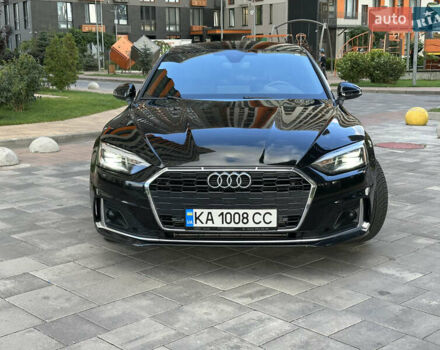 Ауді A5 2020 у Києві на Automoto.ua Чорний Ауді A5, об'ємом двигуна 1.98 л та пробігом 84 тис. км за 28300 $, фото 2 на Automoto.ua