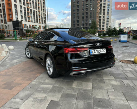 Ауді A5 2020 у Києві на Automoto.ua Чорний Ауді A5, об'ємом двигуна 1.98 л та пробігом 84 тис. км за 28300 $, фото 45 на Automoto.ua
