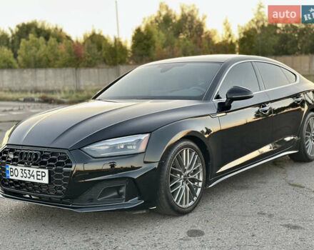 Черный Ауди А5, объемом двигателя 1.98 л и пробегом 114 тыс. км за 26500 $, фото 3 на Automoto.ua