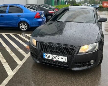 Черный Ауди А5, объемом двигателя 1.98 л и пробегом 230 тыс. км за 8500 $, фото 1 на Automoto.ua