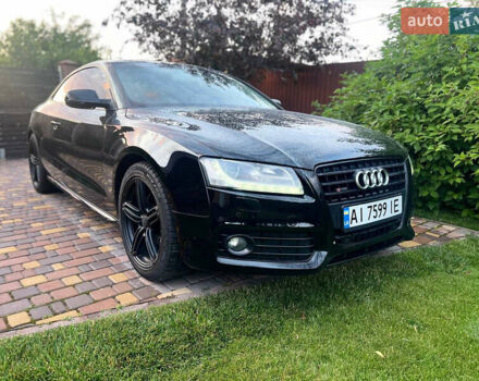 Черный Ауди А5, объемом двигателя 1.98 л и пробегом 206 тыс. км за 6500 $, фото 1 на Automoto.ua