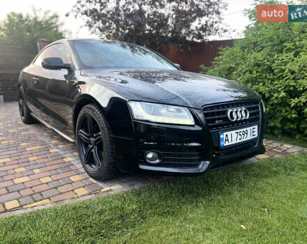 Черный Ауди А5, объемом двигателя 2 л и пробегом 205 тыс. км за 8500 $, фото 1 на Automoto.ua