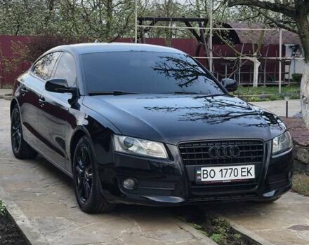 Чорний Ауді A5, об'ємом двигуна 2 л та пробігом 230 тис. км за 10000 $, фото 1 на Automoto.ua