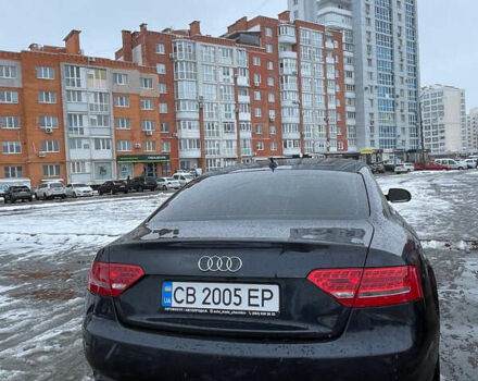 Черный Ауди А5, объемом двигателя 1.98 л и пробегом 239 тыс. км за 8999 $, фото 1 на Automoto.ua