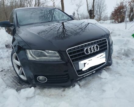 Черный Ауди А5, объемом двигателя 2 л и пробегом 400 тыс. км за 3900 $, фото 1 на Automoto.ua