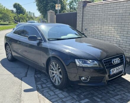 Черный Ауди А5, объемом двигателя 2 л и пробегом 220 тыс. км за 7300 $, фото 1 на Automoto.ua