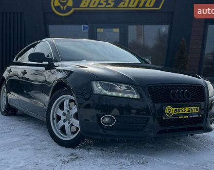 Черный Ауди А5, объемом двигателя 1.8 л и пробегом 223 тыс. км за 12699 $, фото 1 на Automoto.ua
