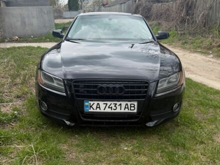 Черный Ауди А5, объемом двигателя 2 л и пробегом 205 тыс. км за 10028 $, фото 1 на Automoto.ua