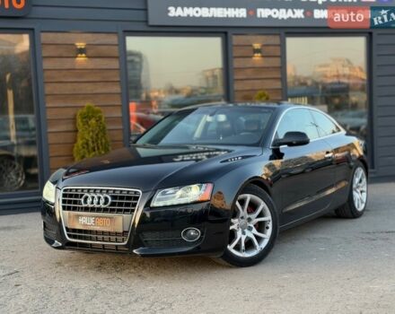 Черный Ауди А5, объемом двигателя 1.98 л и пробегом 178 тыс. км за 9250 $, фото 1 на Automoto.ua