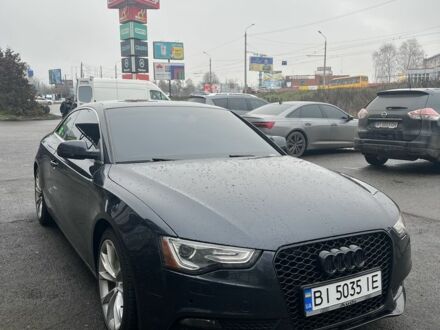 Черный Ауди А5, объемом двигателя 2 л и пробегом 230 тыс. км за 12000 $, фото 1 на Automoto.ua