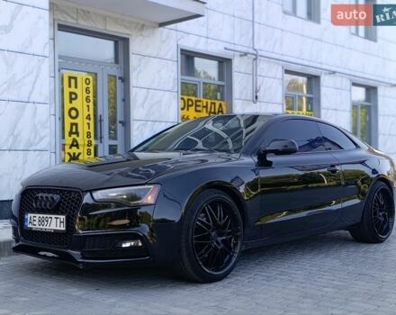 Чорний Ауді A5, об'ємом двигуна 2 л та пробігом 200 тис. км за 9500 $, фото 1 на Automoto.ua