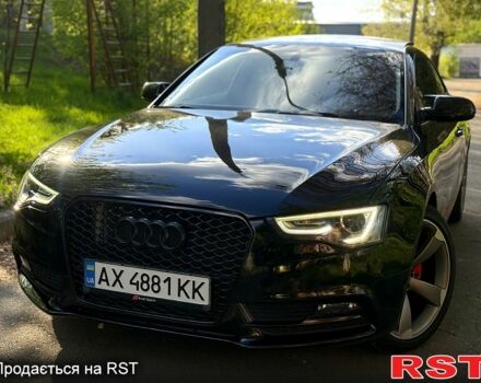 Черный Ауди А5, объемом двигателя 2 л и пробегом 120 тыс. км за 13000 $, фото 1 на Automoto.ua