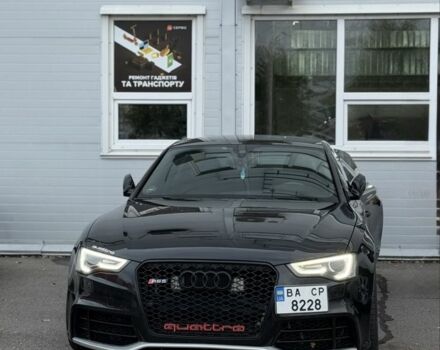 Черный Ауди А5, объемом двигателя 3 л и пробегом 180 тыс. км за 13600 $, фото 1 на Automoto.ua