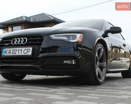 Черный Ауди А5, объемом двигателя 1.98 л и пробегом 229 тыс. км за 11700 $, фото 1 на Automoto.ua