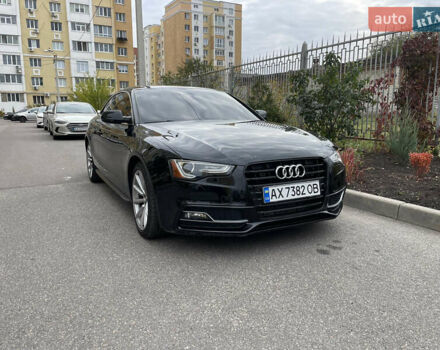 Черный Ауди А5, объемом двигателя 1.98 л и пробегом 122 тыс. км за 15000 $, фото 1 на Automoto.ua