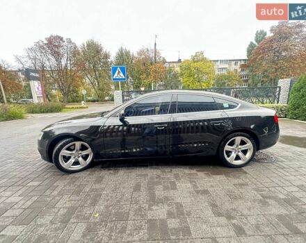 Черный Ауди А5, объемом двигателя 2 л и пробегом 192 тыс. км за 16000 $, фото 1 на Automoto.ua