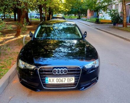 Черный Ауди А5, объемом двигателя 1.8 л и пробегом 128 тыс. км за 15500 $, фото 1 на Automoto.ua
