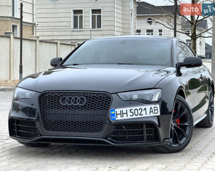 Черный Ауди А5, объемом двигателя 1.98 л и пробегом 75 тыс. км за 18900 $, фото 1 на Automoto.ua