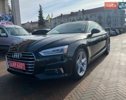 Черный Ауди А5, объемом двигателя 1.98 л и пробегом 172 тыс. км за 17900 $, фото 1 на Automoto.ua