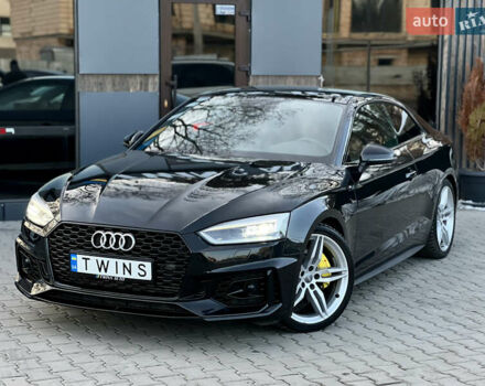 Черный Ауди А5, объемом двигателя 2 л и пробегом 106 тыс. км за 21900 $, фото 1 на Automoto.ua