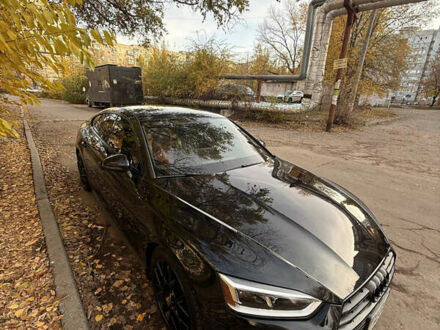 Черный Ауди А5, объемом двигателя 1.98 л и пробегом 86 тыс. км за 31000 $, фото 1 на Automoto.ua