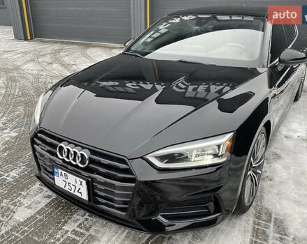 Черный Ауди А5, объемом двигателя 1.98 л и пробегом 146 тыс. км за 29400 $, фото 1 на Automoto.ua