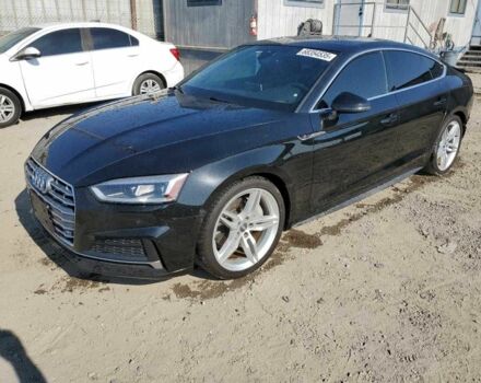 Черный Ауди А5, объемом двигателя 2 л и пробегом 110 тыс. км за 8000 $, фото 1 на Automoto.ua